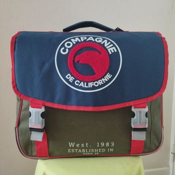 Cartable écolier primaire collégien Neuf. La Plume Dorée