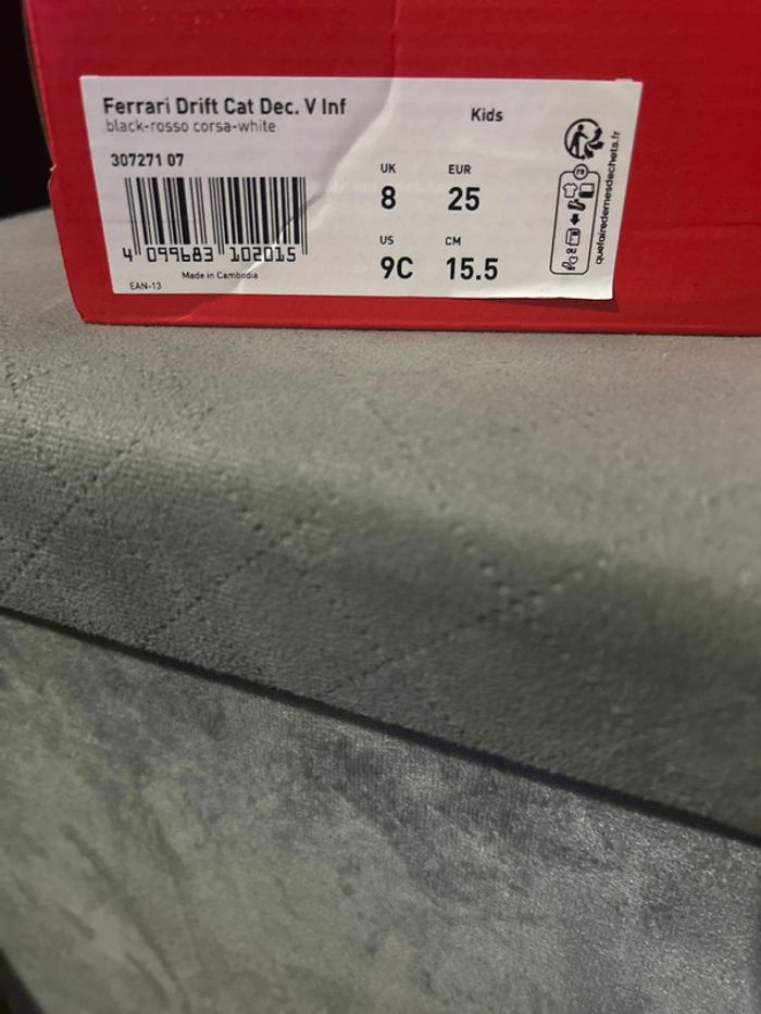 Baskets puma Ferrari drift cat faux lacets - photo numéro 7