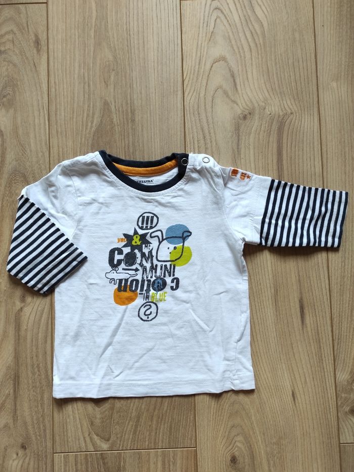 T-shirt manches longues 12 mois Orchestra