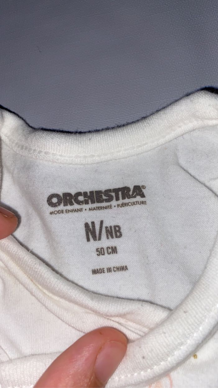 Lot de 4 body fille naissance 0m - photo numéro 2