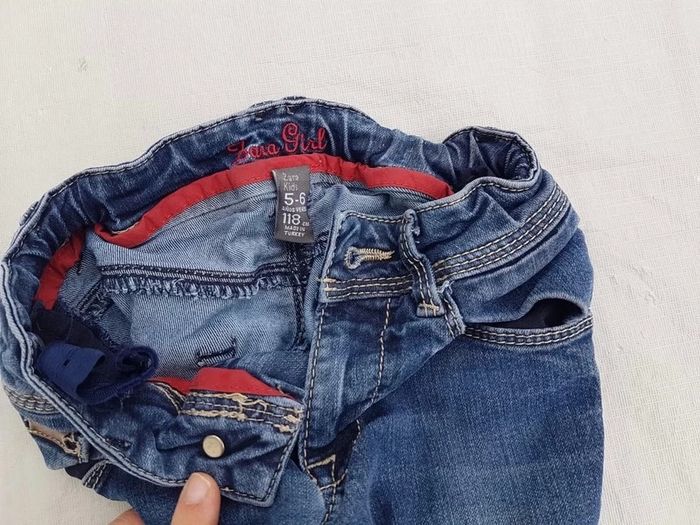 T-shirt manches longues fille 6 ans + jean cadeau - photo numéro 6