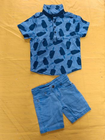 Chemise et short Orchestra 2 ans 92 cm