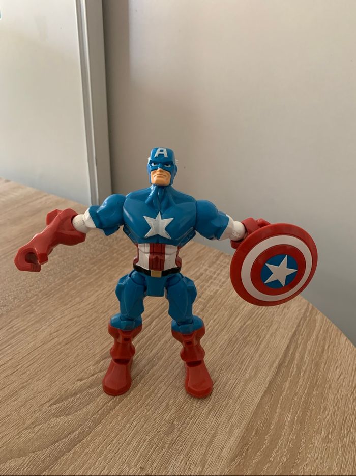 Figurine Marvel super hero mashers Captain america - photo numéro 3