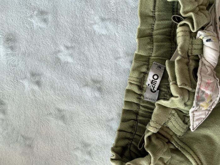 short en jean kaki taille réglable 6 mois gémo - photo numéro 8