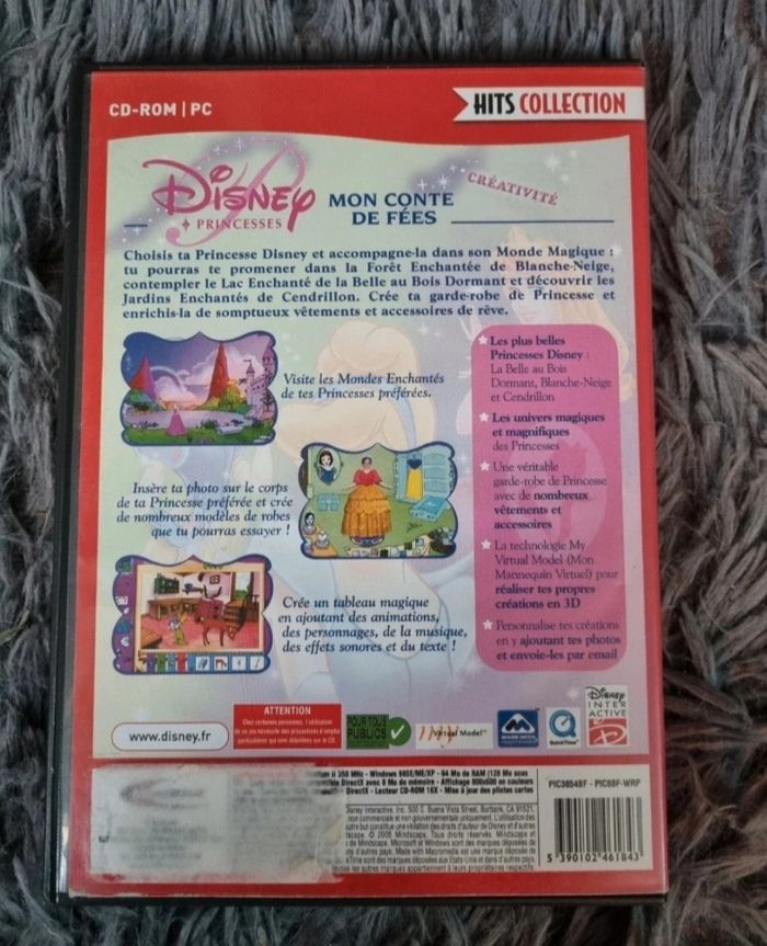 Jeu pc Disney Princess (Mon Compte De Fées créativité) - photo numéro 3