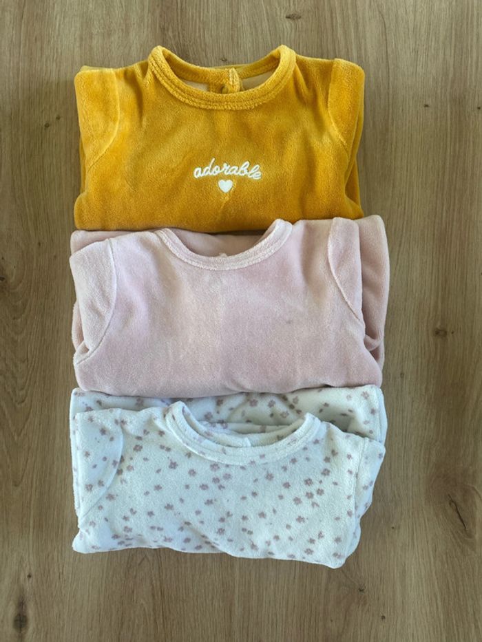 Lot de 3 Pyjamas 3 mois