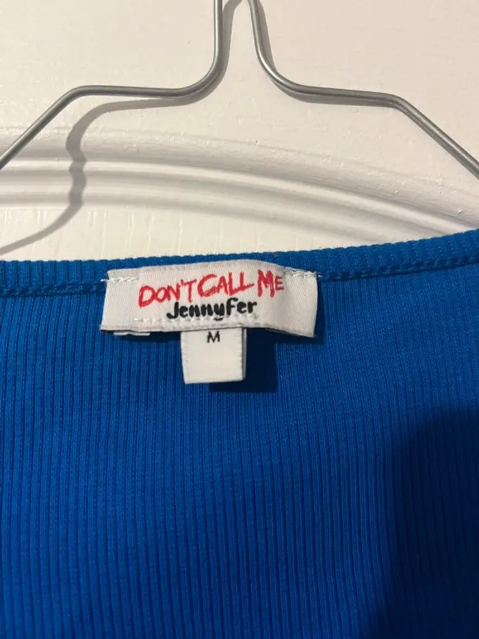 robe bleu jennyfer dos nu taille M - photo numéro 5