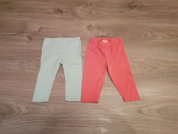 Lot Leggings 12 mois