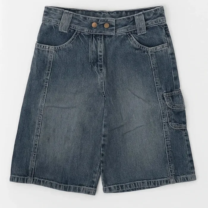 Pantacourt en jeans NKY Taille 10 ans - photo numéro 2