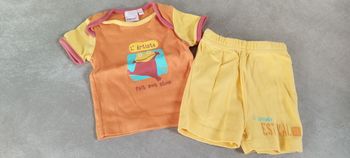 Ensemble été garçon 3 mois influx