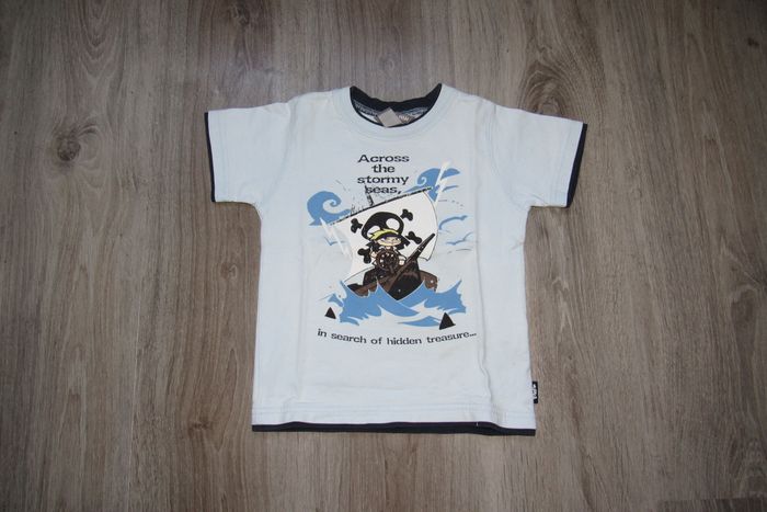 TEE SHIRT MC BLEU CIEL BÉBÉ GARÇON "H&M" - 2 / 3 ANS - n°02 - photo numéro 2