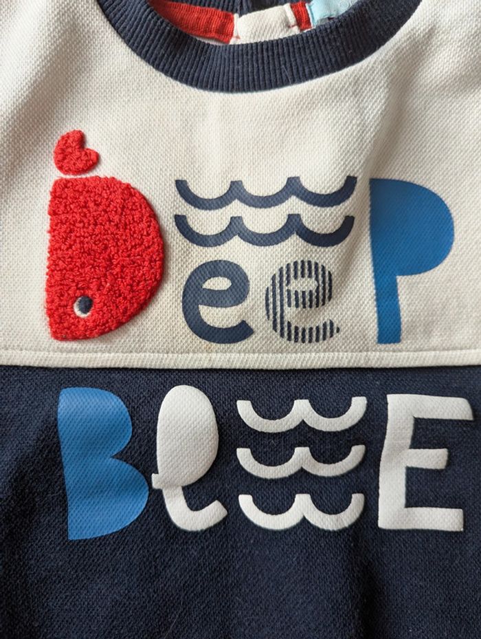 Lot de 2 sweats bébé Obaïbi - 86 cm - photo numéro 3