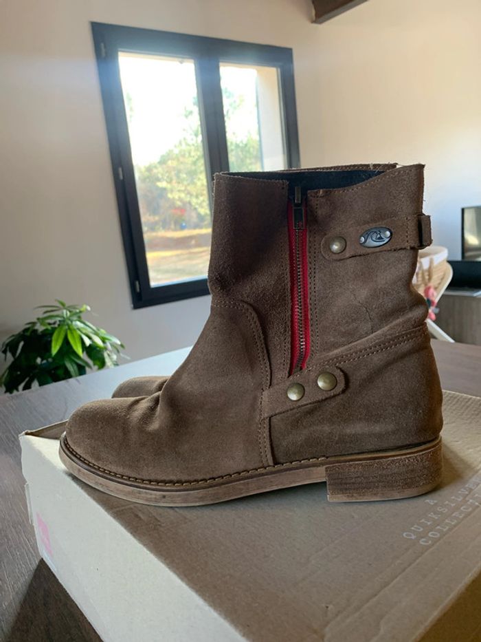 Bottines Quiksilver femme nubuck - photo numéro 5
