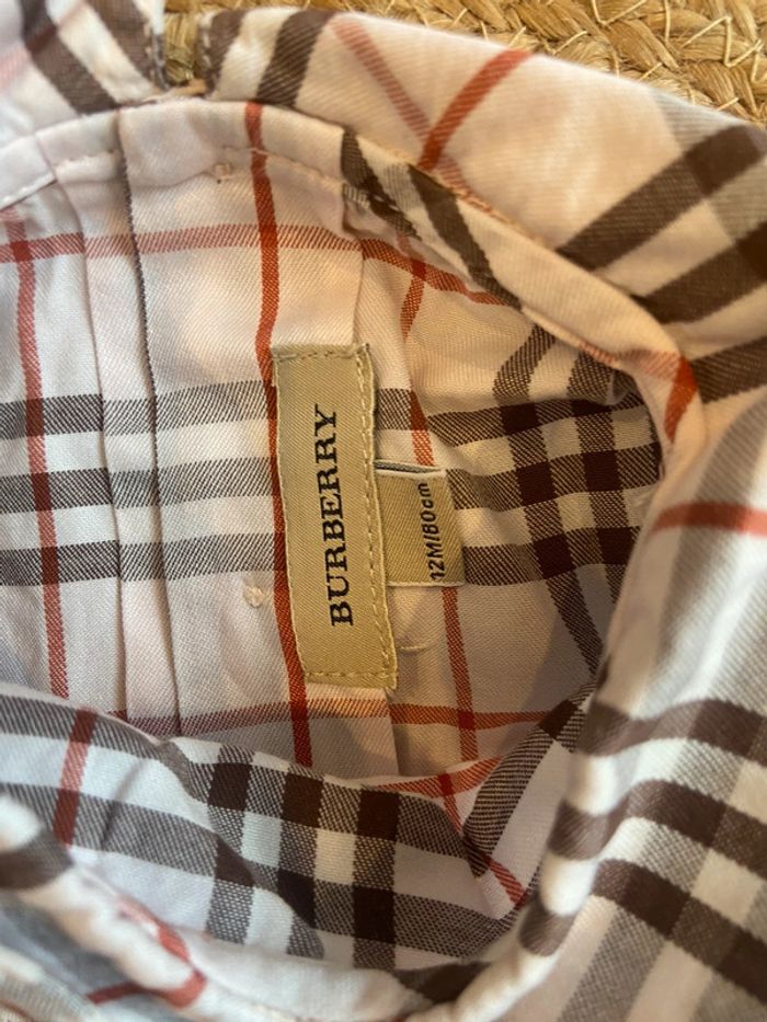 Chemisier fille 12 mois Burberry - photo numéro 2