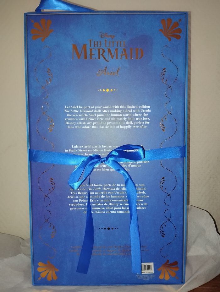 Poupée Disney édition limitée la petite sirène - photo numéro 4