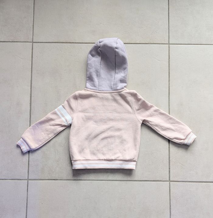 Sweat à capuche fille - 3 ans - photo numéro 2