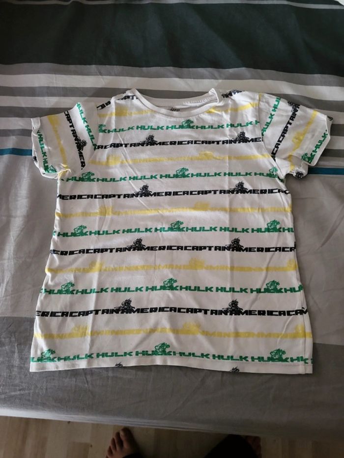 T-shirt MC Avengers 7-8 ans