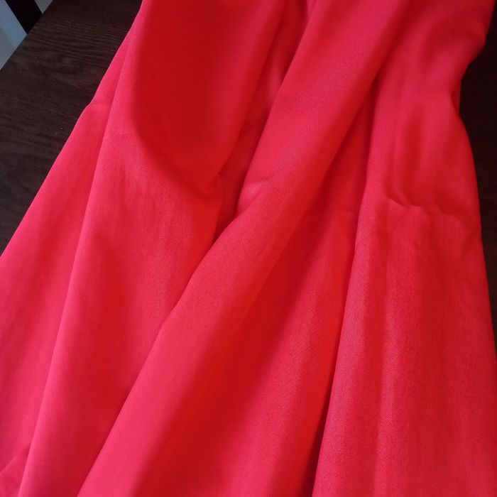 Lot de 2 paires de rideaux voiles rouge - photo numéro 3