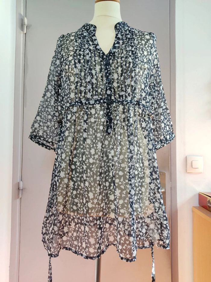 Robe été plage par-dessus voilage - La Redoute - 38 - TBE - photo numéro 3