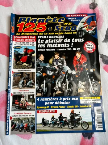 Magazine planète 125 et scoot