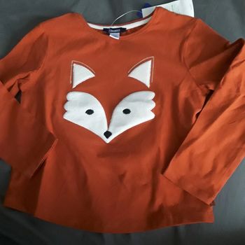 T shirt mixte fille ou garçon okaidi 4 ans neuf