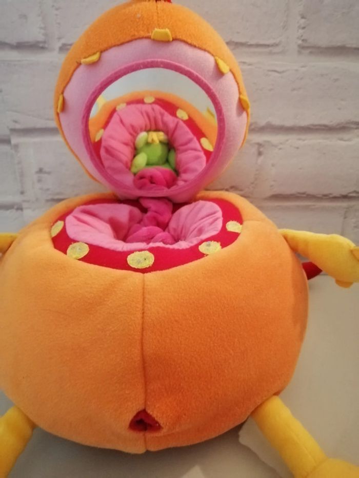 peluche d'activités liliputiens '' monstre patati et sa grenouille '' - photo numéro 2