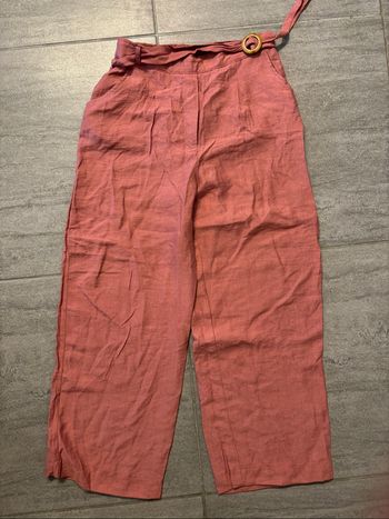 Pantalon vieux rose