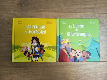 Lot de 2 livres albums enfants Mac Donald's, Le club des aventuriers de l'histoire, Hachette Jeunesse