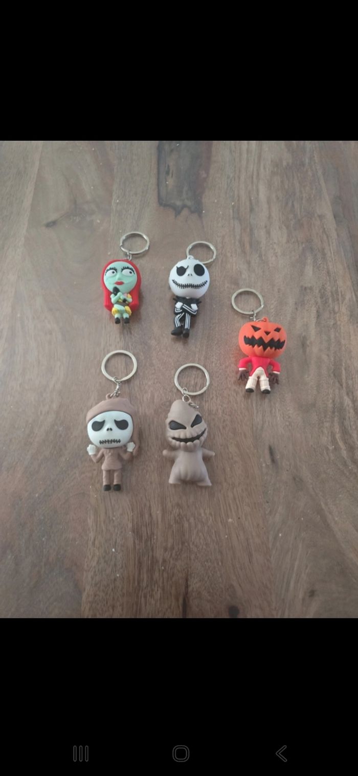 Porte cles jack skellington
