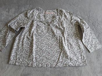 Chemise / blouse fille manches longues 4 ans