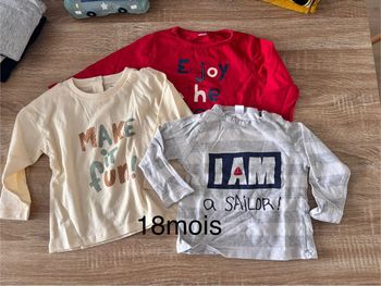 T-shirt manche longue 18 mois