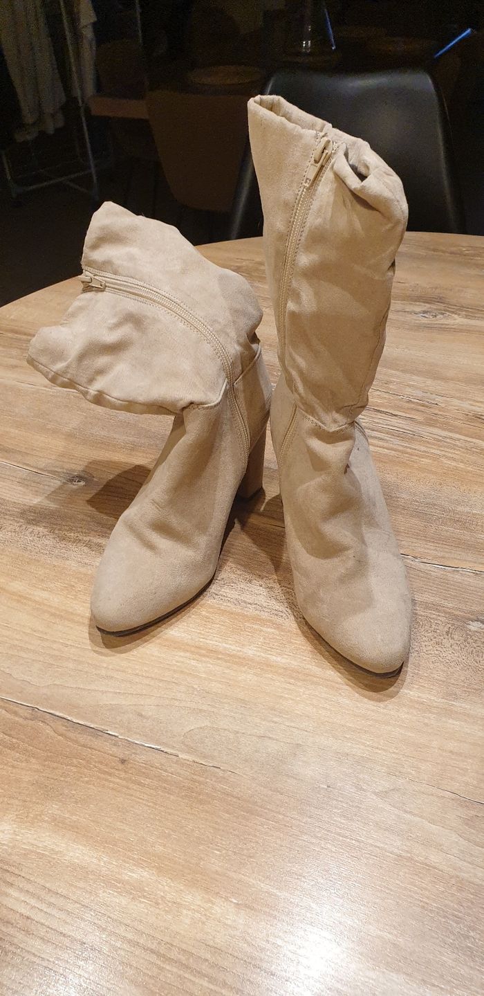 Botines beige - photo numéro 2