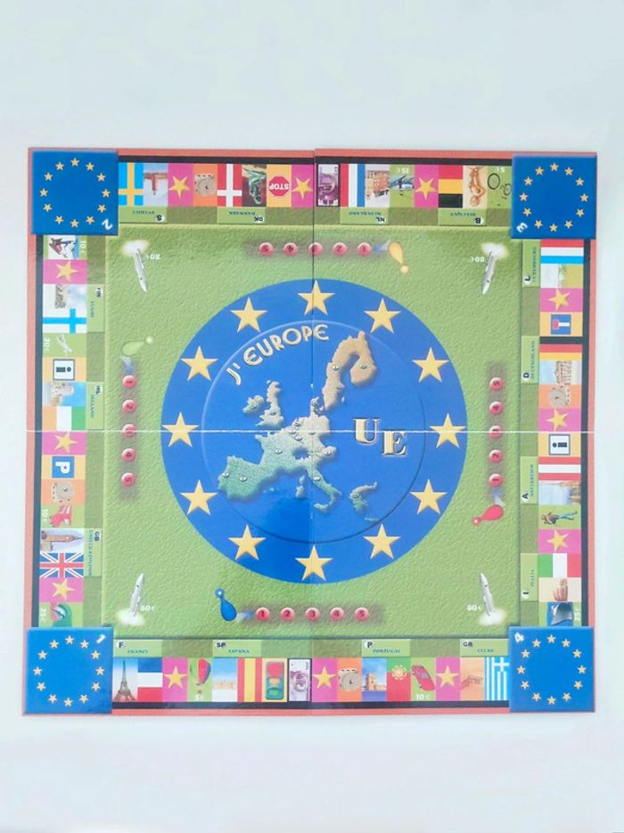 « J'Europe » Le jeu sur l'Union Européenne vintage / La Mèche Rebelle - 8ans et + - photo numéro 4