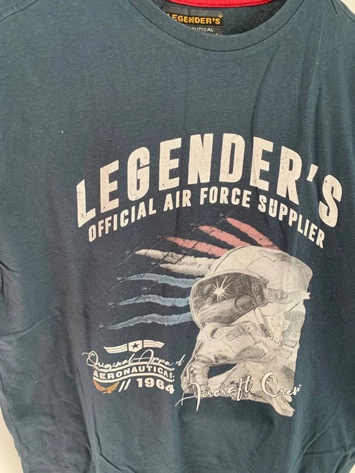 haut et t-shirt Legender's marine taille L - photo numéro 2