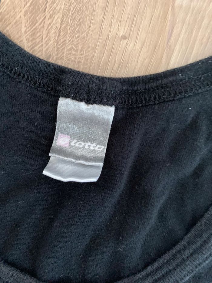 T shirt sans manche lotto taille L - photo numéro 2