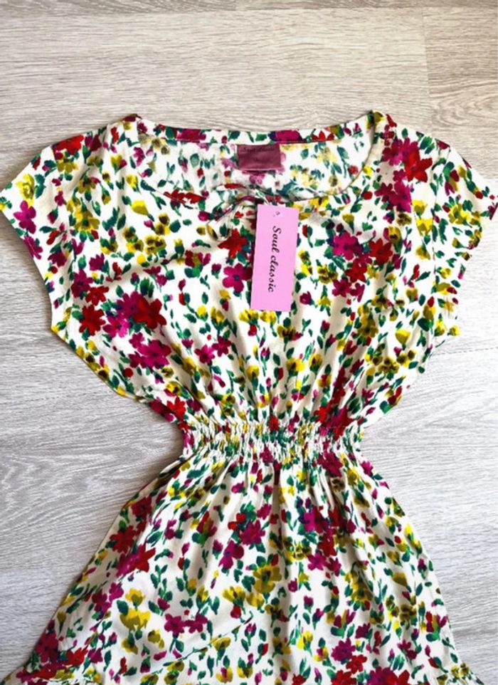 Robe florale été taille S - photo numéro 3