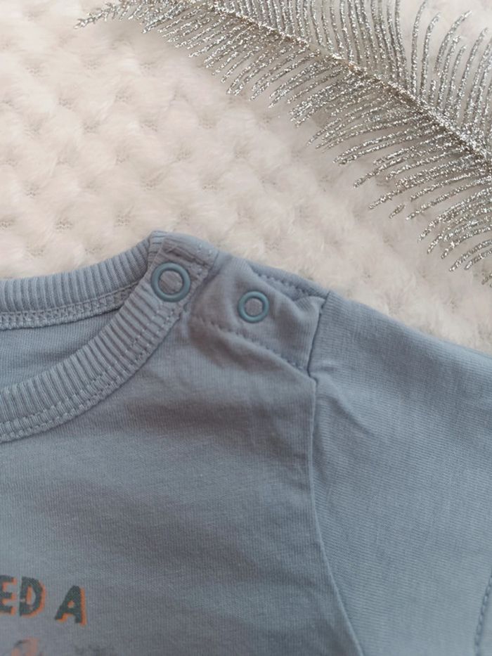 🔸 T-shirt manches courtes Tape à l’œil – 9 mois 🔸 - photo numéro 3