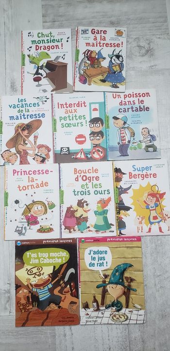 Lot de livres premieres lectures