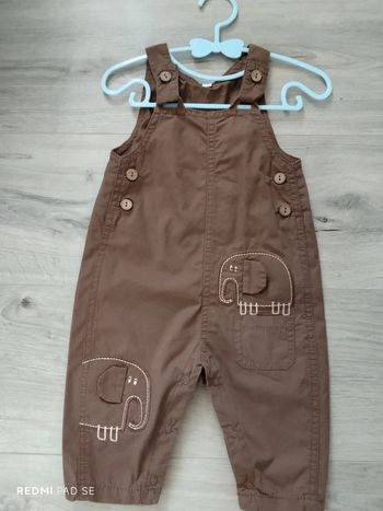 Salopette éléphant 6 mois