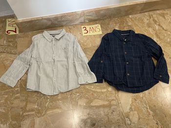 Chemises 3 ans kiabi