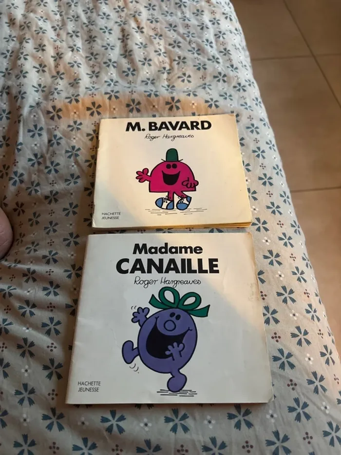 Lot 13 livres monsieur madame