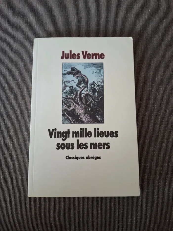 Livre Vingt mille lieues sous les mers