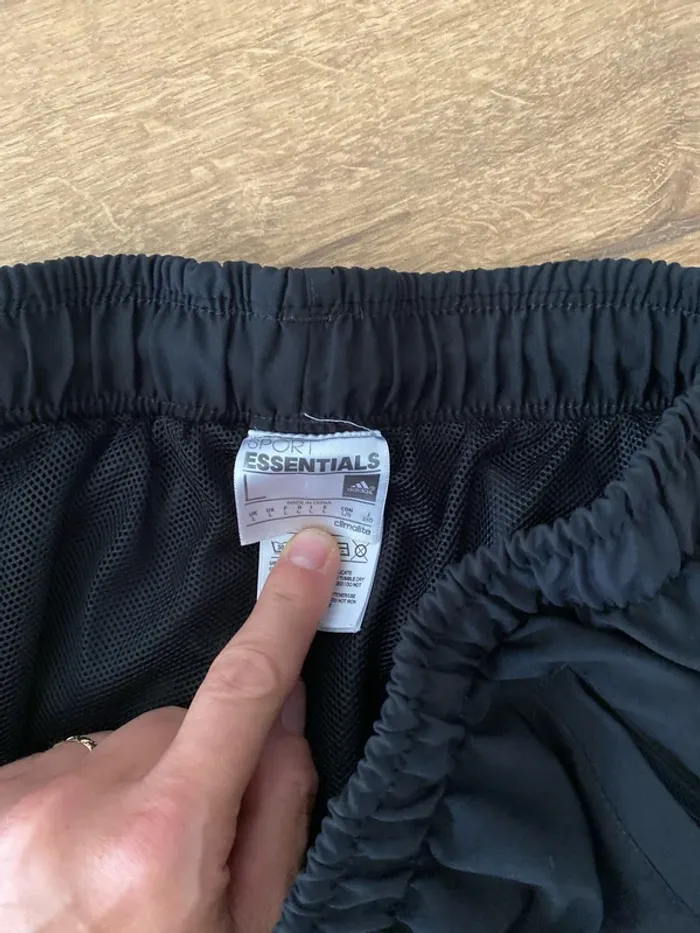 Trackpant Adidas 3/4 noir homme – Taille L – État neuf - photo numéro 5