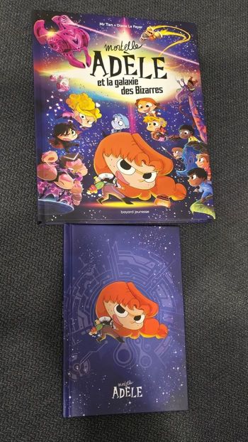 😍🩷Neufs livre adèle et bloc note 🩷😍