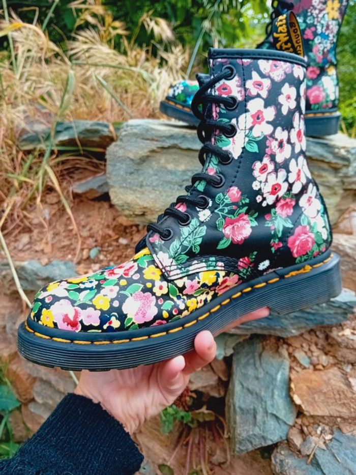 Dr. Martens Pascal Mash up fleuri 37 - photo numéro 4