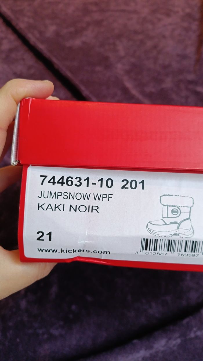 botte de neige waterproof garçon kickers T21 - photo numéro 6