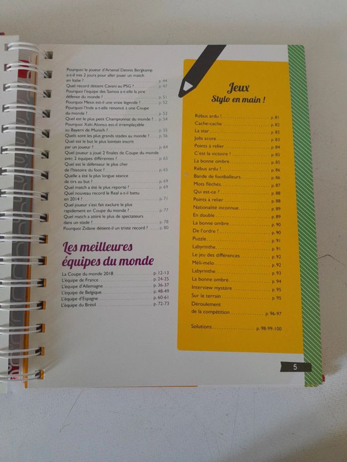 Livre Dis pourquoi spécial foot - photo numéro 5