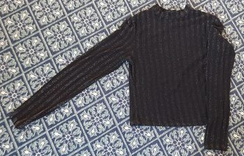 Top petit gol haut pailleté S