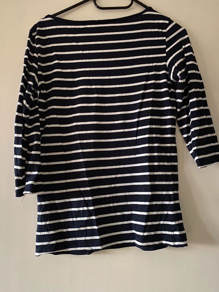 Pull manches 3/4 « la vie est belle » Jean Pascale Taille S - photo numéro 2