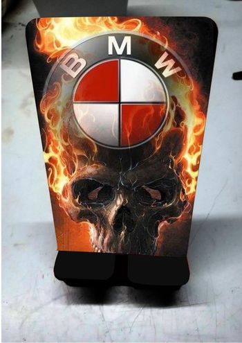 support téléphone motif bmw neuf